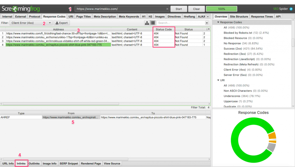Technical SEO for Bloggers: Easy Fixes to Make Today 1 screaming frog for broken urls