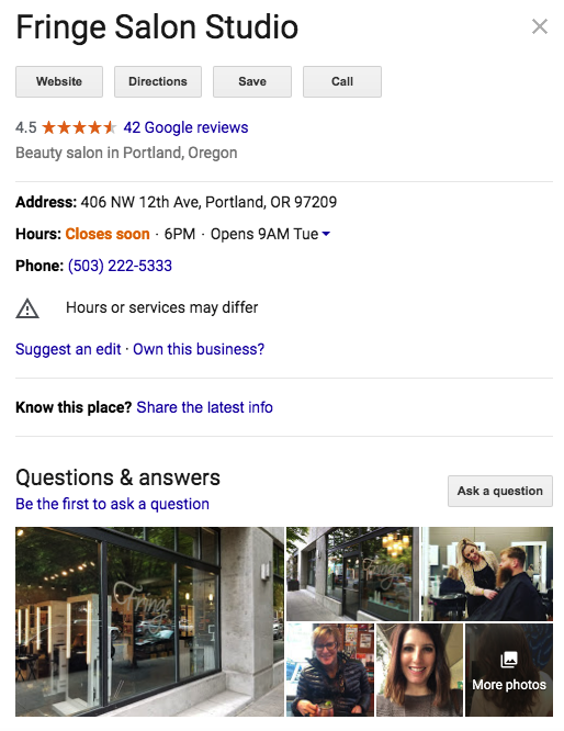 SEO for Salons: How To Rank on Page 1 of Google 5 seo for salons
