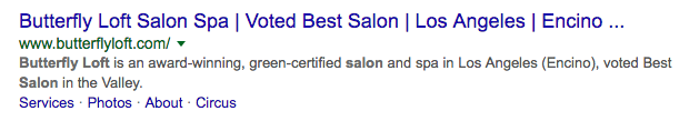 seo for salons